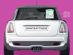 Slow Life Alpaca Sticker