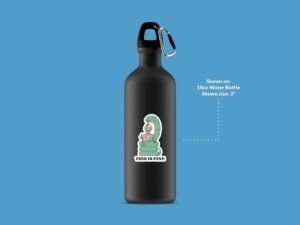 This Is Fine Anaconda Sticker