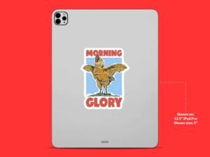 Morning Glory Sticker