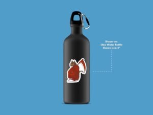 Grim Reaper Cat Sticker