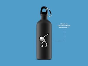 Dabbing Skeleton Sticker