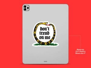 Don't Tread On My Snake Sticker