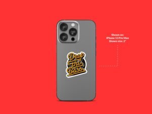 Drop The Bass Sticker