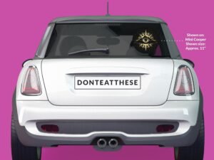 Gold All Seeing Eye Sticker