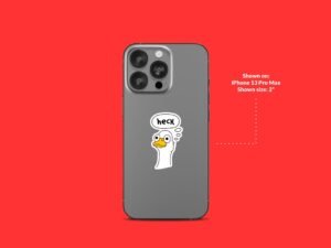 Heck Goose Sticker