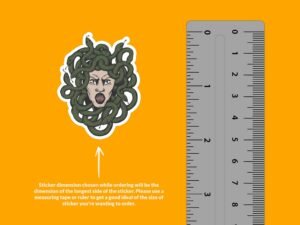 Medusa Sticker