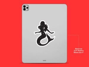 Mermaid Silhouette Sticker