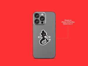 Mermaid Silhouette Sticker