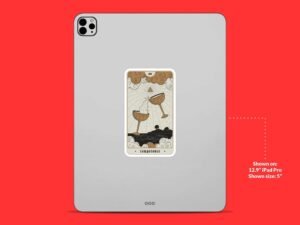 Temperance Tarot Card Sticker