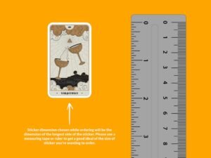 Temperance Tarot Card Sticker