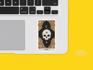 Death Tarot Card Sticker