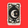 The Moon Tarot Card Sticker