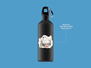 Watercolor Swan Sticker