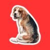 Cute Beagle Sticker