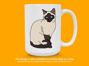 Siamese Cat Sticker