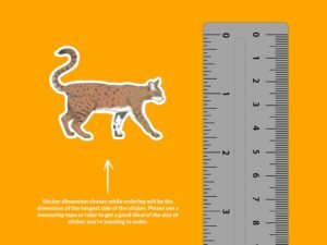Savannah Cat Sticker