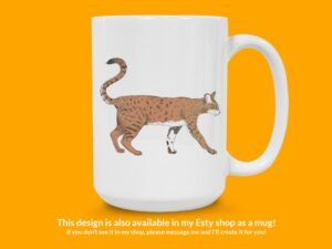 Savannah Cat Sticker