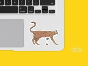Savannah Cat Sticker