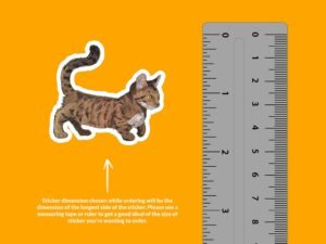 Dwarf Cat Sticker