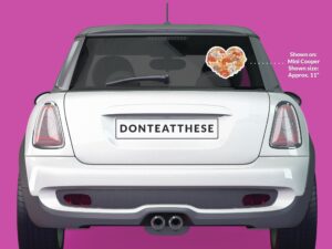 Heart Cats Sticker