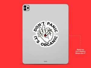 Organic Weed Sticker
