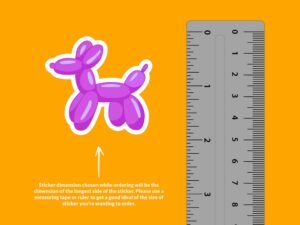 Balloon Dog Sticker