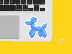 Balloon Dog Sticker