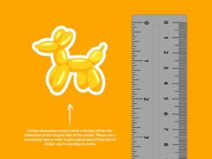 Balloon Dog Sticker