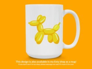Balloon Dog Sticker