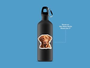 Fox Red Labrador Sticker