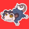 Possum sticker