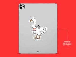 Silly Goose Sticker