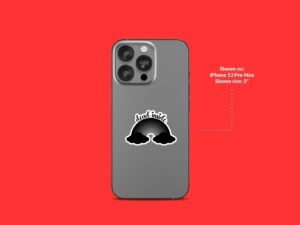 Dead Inside Rainbow Sticker