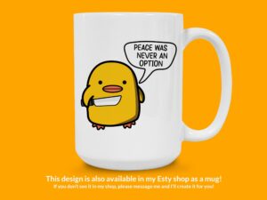 Funny Duck Meme Sticker