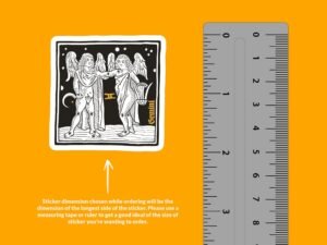 Gemini Zodiac Sign Sticker