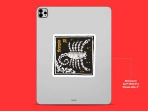 Scorpio Zodiac Sign Sticker