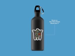 Jack O Lantern Skeleton Sticker