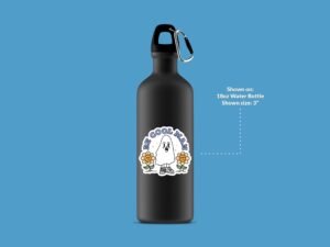 Be Cool Ghost Sticker