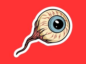 Eyeball Sticker