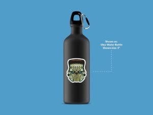 Frankenstein Bulldog Sticker