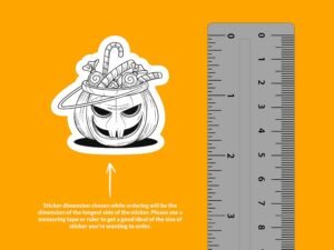 Jack O Lantern Sticker
