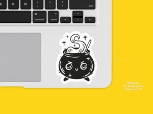 Cute Cauldron Sticker
