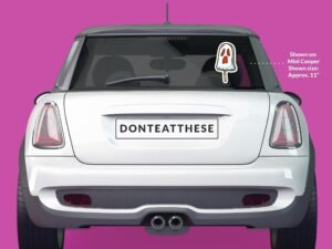 Popsicle Ghost Sticker