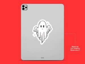 Cute Ghost Sticker