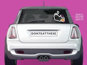 Black Cat Pumpkin Sticker