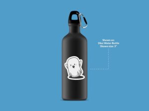 Adorable Ghost Sticker