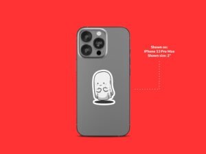 Cute Little Ghost Sticker