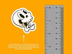 Skull Sticker