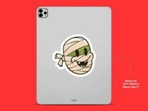 Cartoon Mummy Sticker
