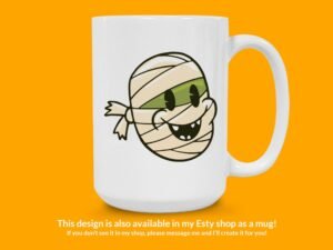 Cartoon Mummy Sticker